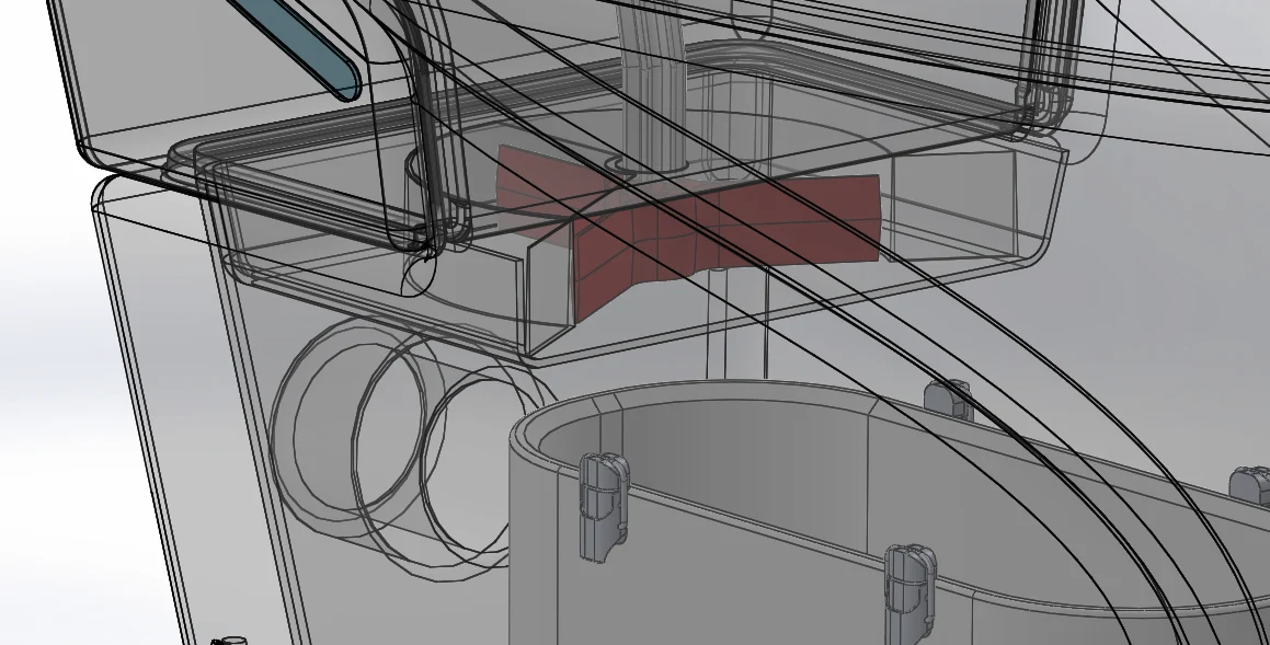 Dry Toilet plan view