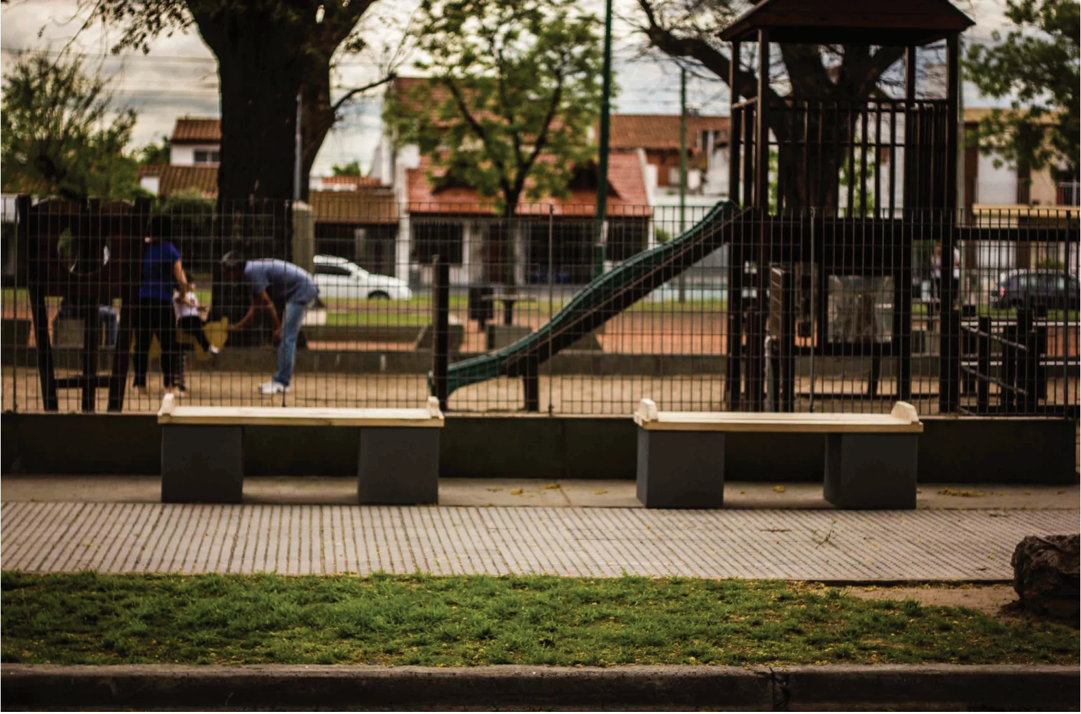 Big Box furniture, public space bench