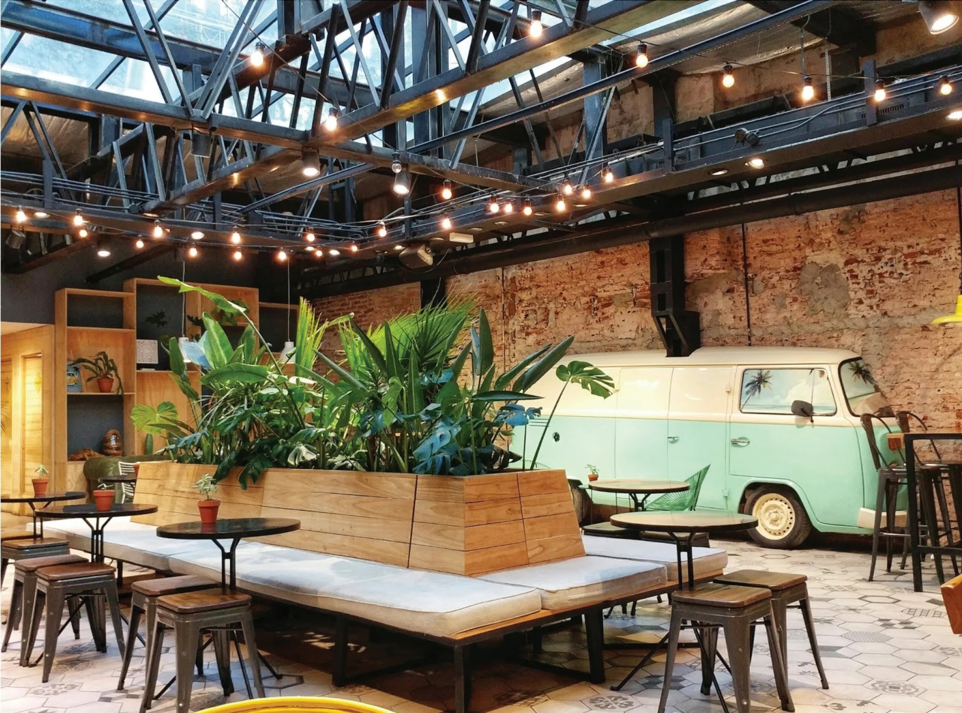 Green Eat flagship interior